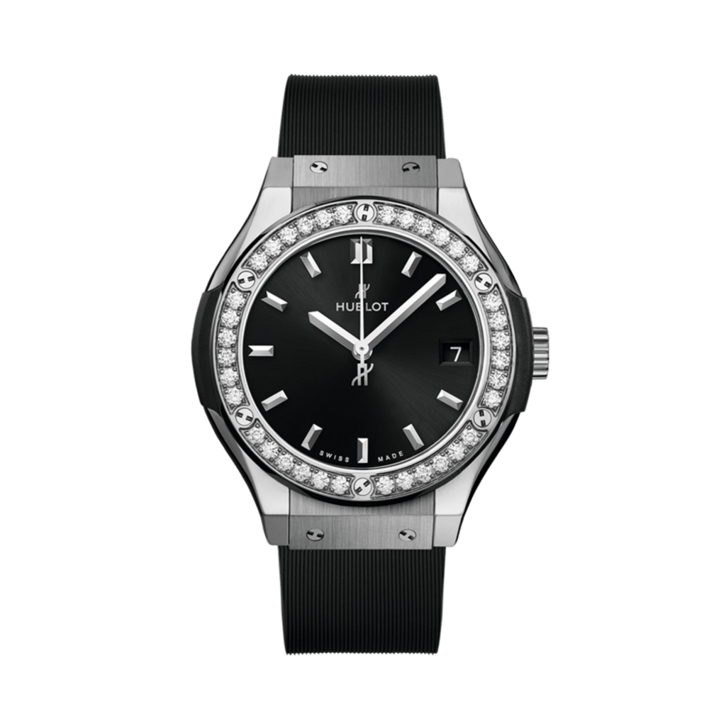 Hublot Classic Fusion Titanium Diamonds 33mm - 581.NX.1470.RX.1104 - #1 Hublot Classic Fusion Titanium Diamonds 33mm - 581.NX.1470.RX.1104 - #1