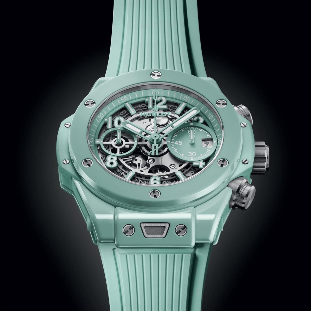 Hublot Big Bang Unico Mint Green Ceramic 42mm - 441.GS.5221.RX - #4 Hublot Big Bang Unico Mint Green Ceramic 42mm - 441.GS.5221.RX - #4