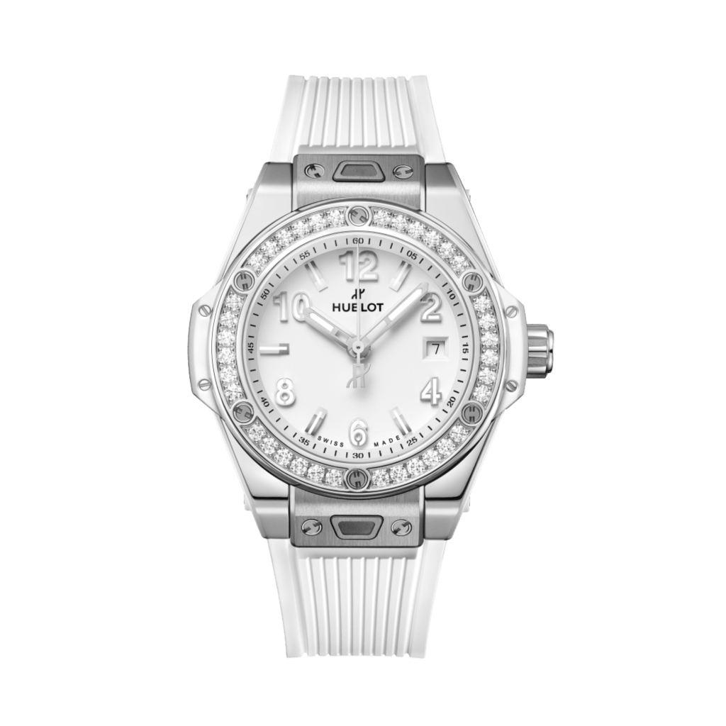 Hublot Big Bang One Click Steel White Diamonds 33mm - 485.SE.2010.RW.1204 - #1 Hublot Big Bang One Click Steel White Diamonds 33mm - 485.SE.2010.RW.1204 - #1