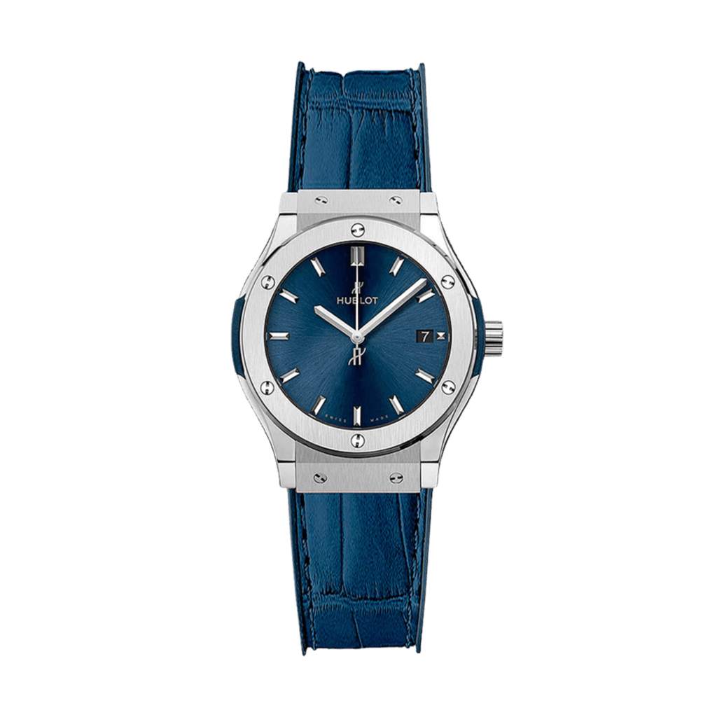 Hublot Classic Fusion Titanium Blue 33mm - 581.NX.7170.LR - #1 Hublot Classic Fusion Titanium Blue 33mm - 581.NX.7170.LR - #1