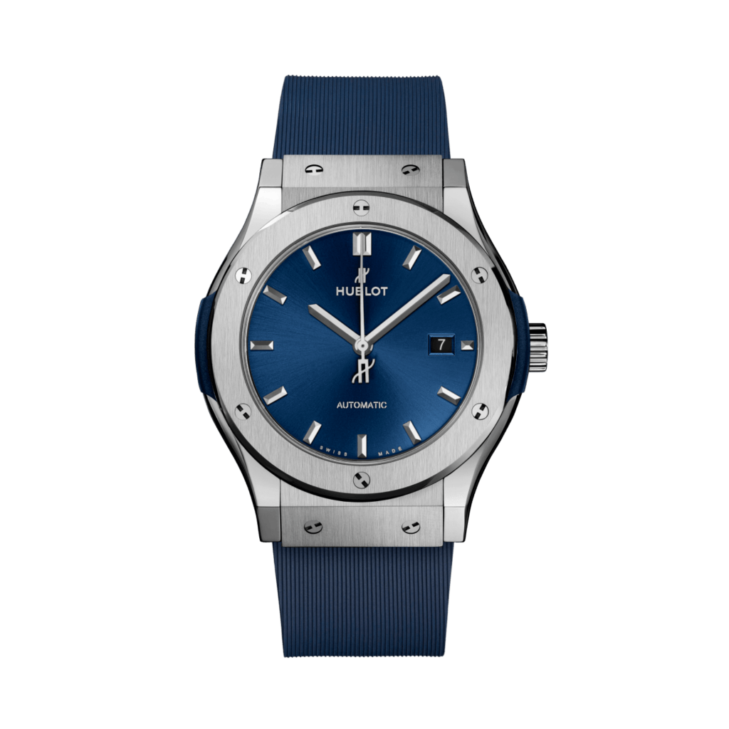 Hublot Classic Fusion Titanium Blue 42mm - 542.NX.7170.RX - #1 Hublot Classic Fusion Titanium Blue 42mm - 542.NX.7170.RX - #1
