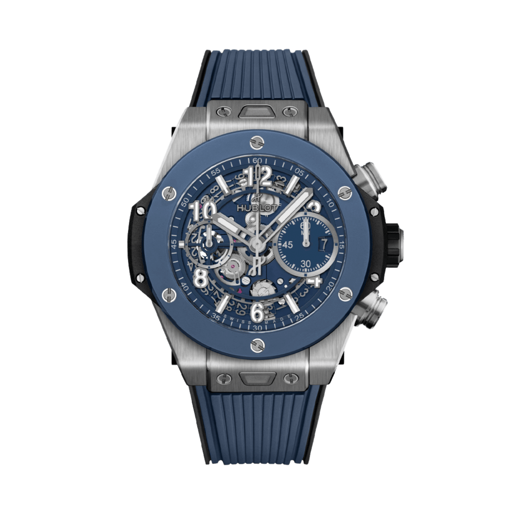 Hublot Big Bang Unico Titanium Blue Chronograph 44mm - 421.NX.5170.RX - #1 Hublot Big Bang Unico Titanium Blue Chronograph 44mm - 421.NX.5170.RX - #1