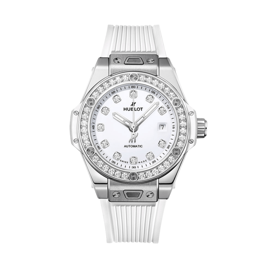 Hublot Big Bang One Click Steel White Diamonds 33mm - 485.SE.2210.RW.1204 - #1 Hublot Big Bang One Click Steel White Diamonds 33mm - 485.SE.2210.RW.1204 - #1