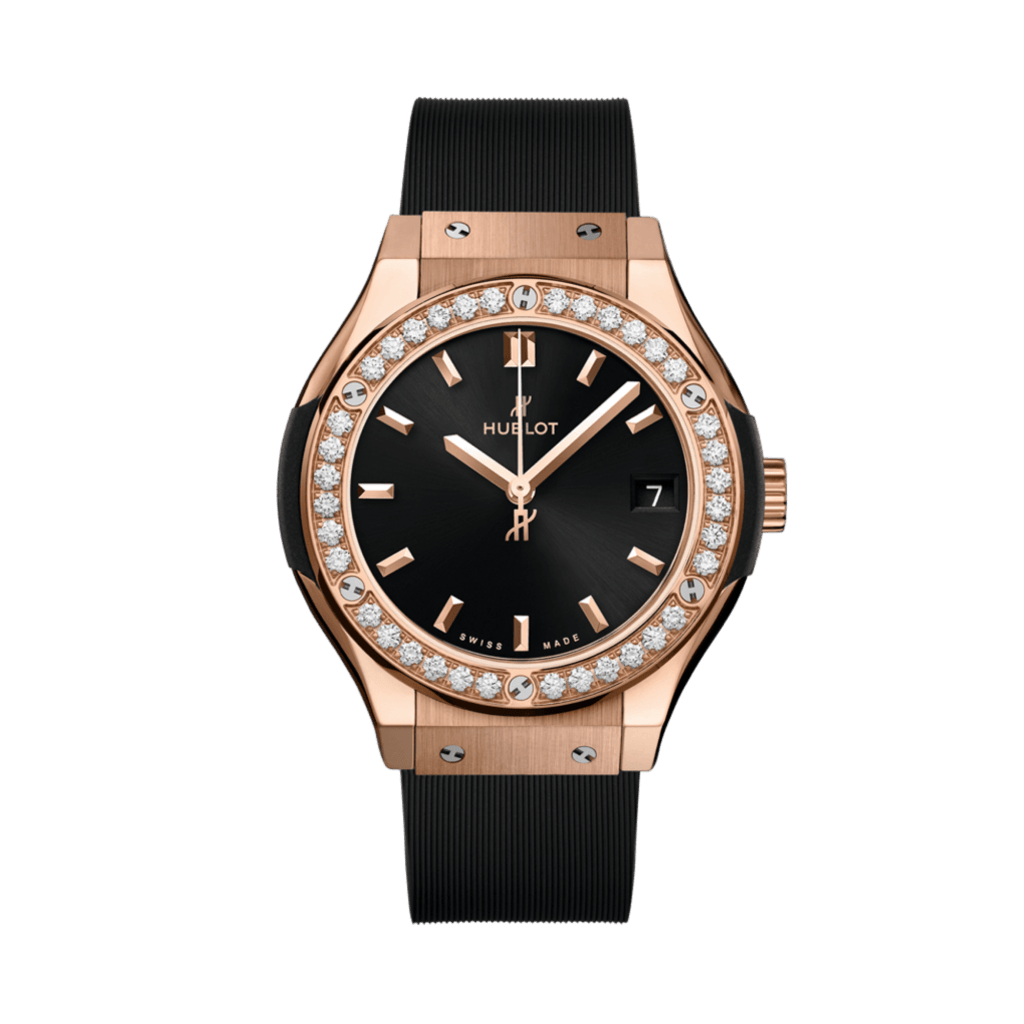 Hublot Classic Fusion King Gold Diamonds 33mm - 581.OX.1480.RX.1104 - #1 Hublot Classic Fusion King Gold Diamonds 33mm - 581.OX.1480.RX.1104 - #1