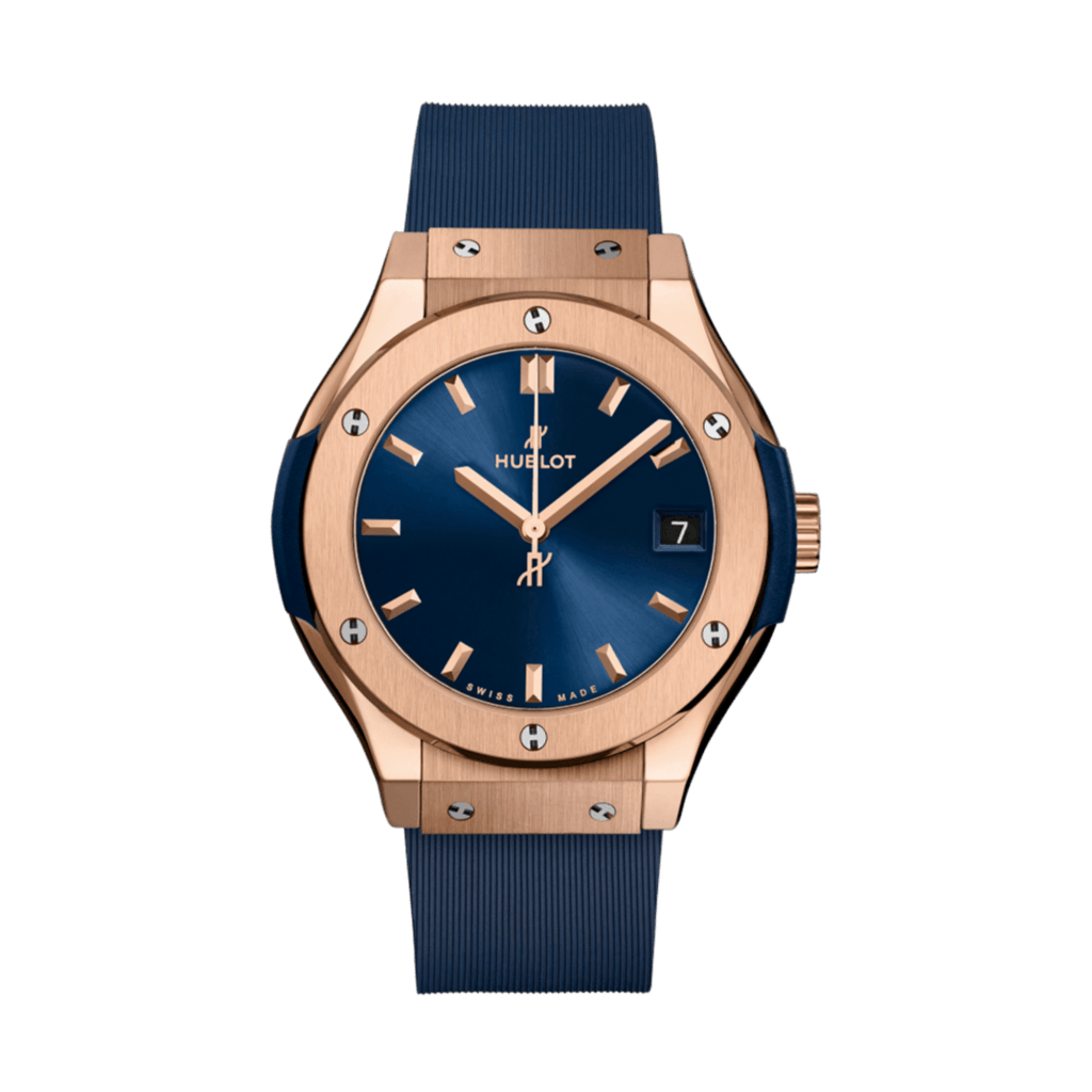 Hublot Classic Fusion King Gold Blue 33mm - 581.OX.7180.RX - #1 Hublot Classic Fusion King Gold Blue 33mm - 581.OX.7180.RX - #1