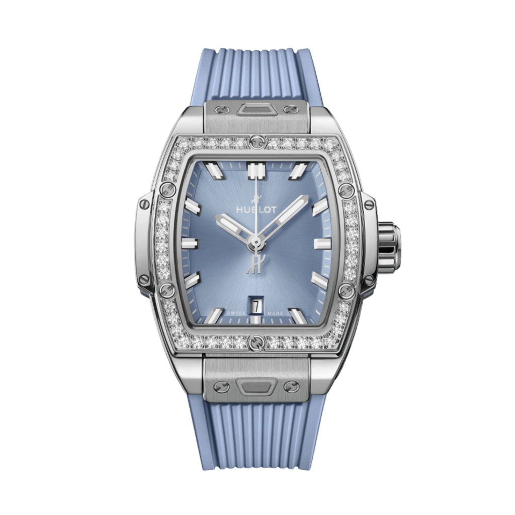 Hublot Spirit Of Big Bang Steel Coal Blue Diamonds 32mm - 682.SX.717B.RX.1204 - #1 Hublot Spirit Of Big Bang Steel Coal Blue Diamonds 32mm - 682.SX.717B.RX.1204 - #1