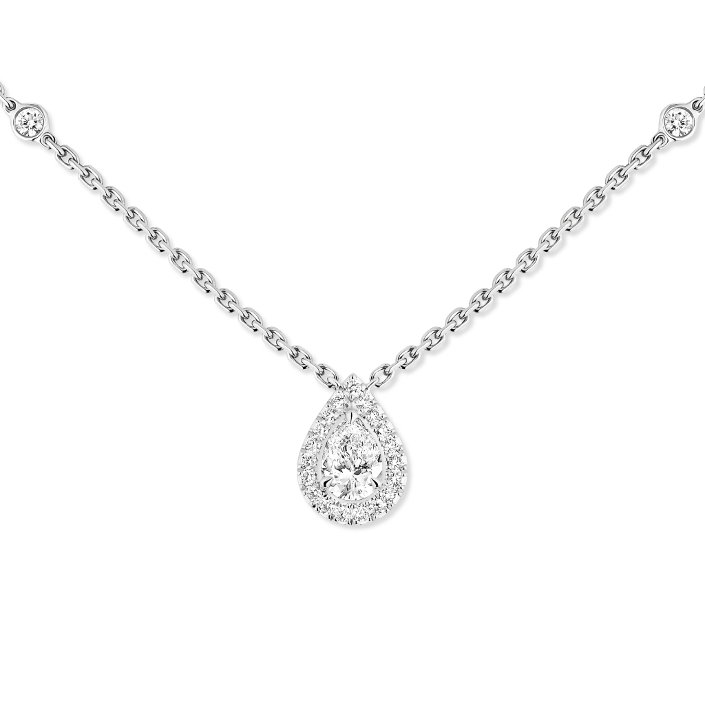 Messika Joy collier witgoud met diamant - 5224-WG - #2 Messika Joy collier witgoud met diamant - 5224-WG - #2