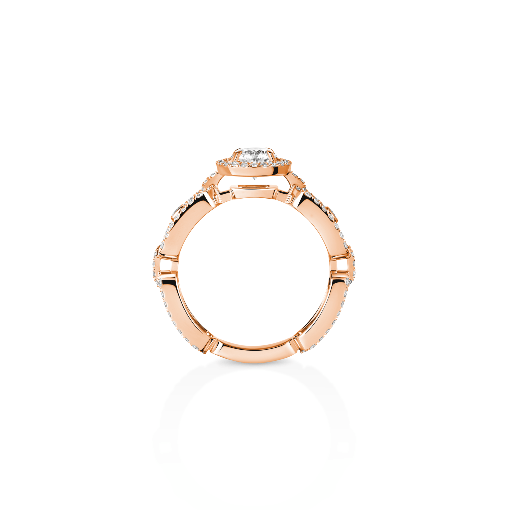 Messika Move Link Solitaire ring roodgoud met diamant - 13748-PG GIA - #4 Messika Move Link Solitaire ring roodgoud met diamant - 13748-PG GIA - #4