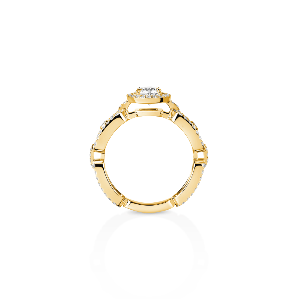 Messika Move Link Solitaire ring geelgoud met diamant - 13748-YG GIA - #4 Messika Move Link Solitaire ring geelgoud met diamant - 13748-YG GIA - #4