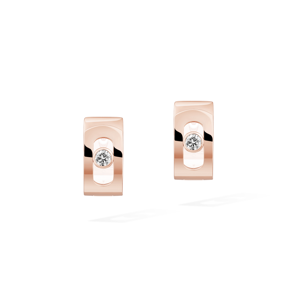 Messika Move Noa oorsieraad roodgoud met diamant - 15211-PG - #2