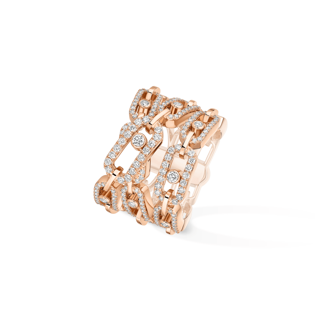 Move Link Ring - Messika - 14861-PG Move Link Ring - Messika - 14861-PG