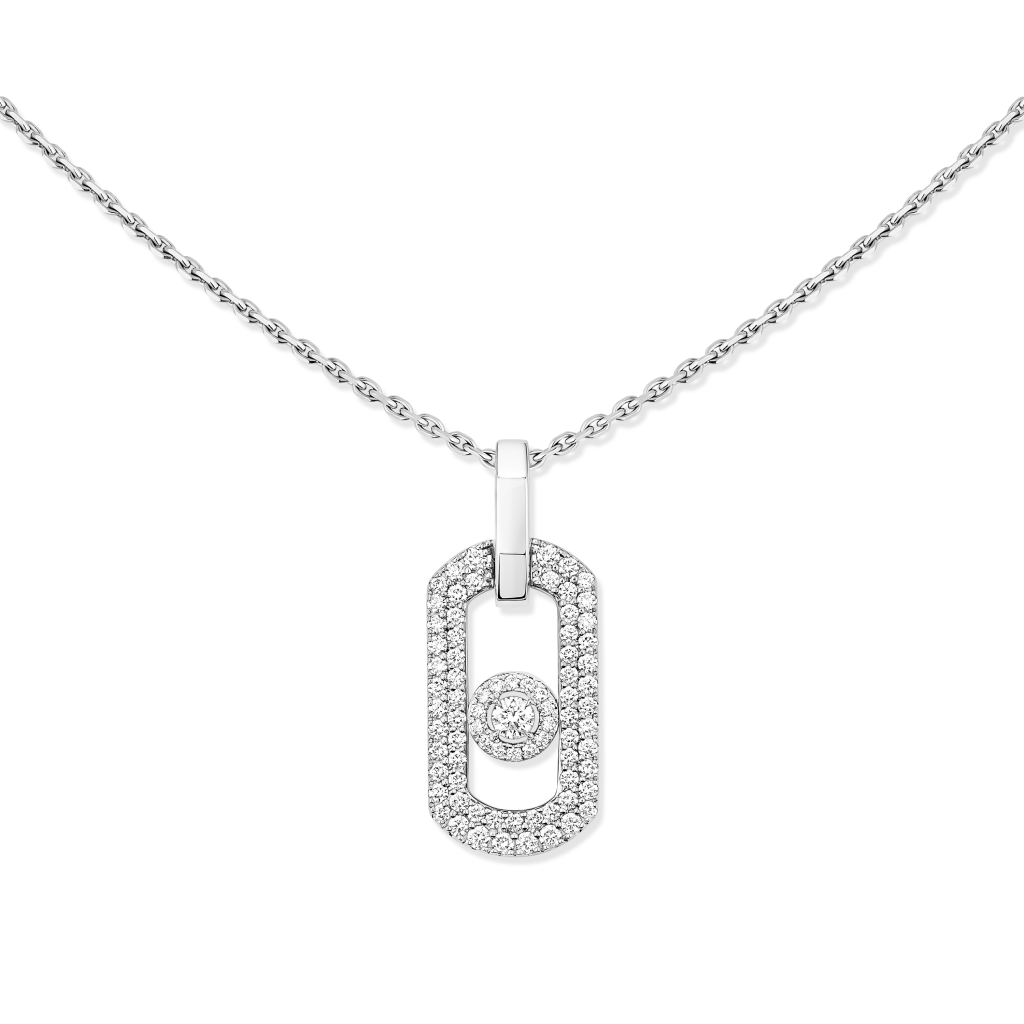 Messika So Move collier witgoud met diamant - 14966-WG - #2 Messika So Move collier witgoud met diamant - 14966-WG - #2