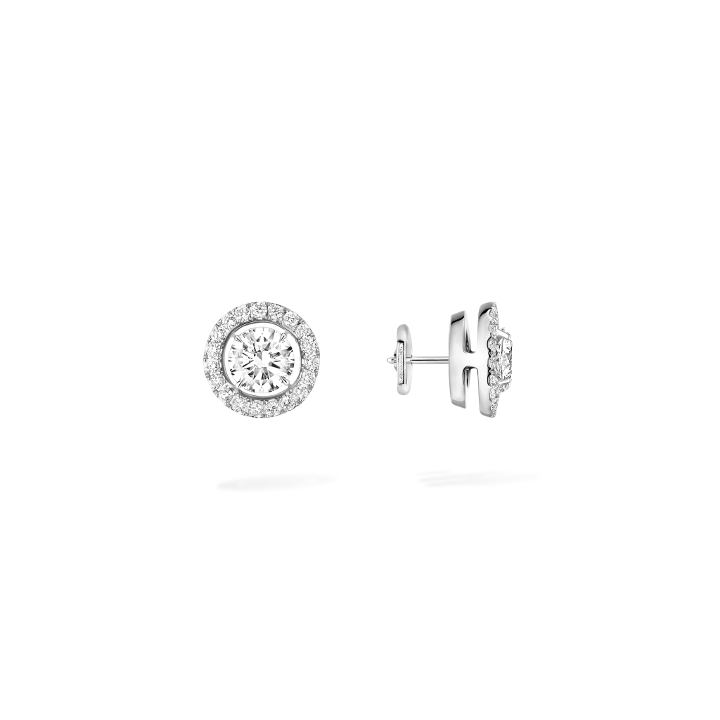 Messika Joy oorsieraad roodgoud met diamant - 4445-WG - #3