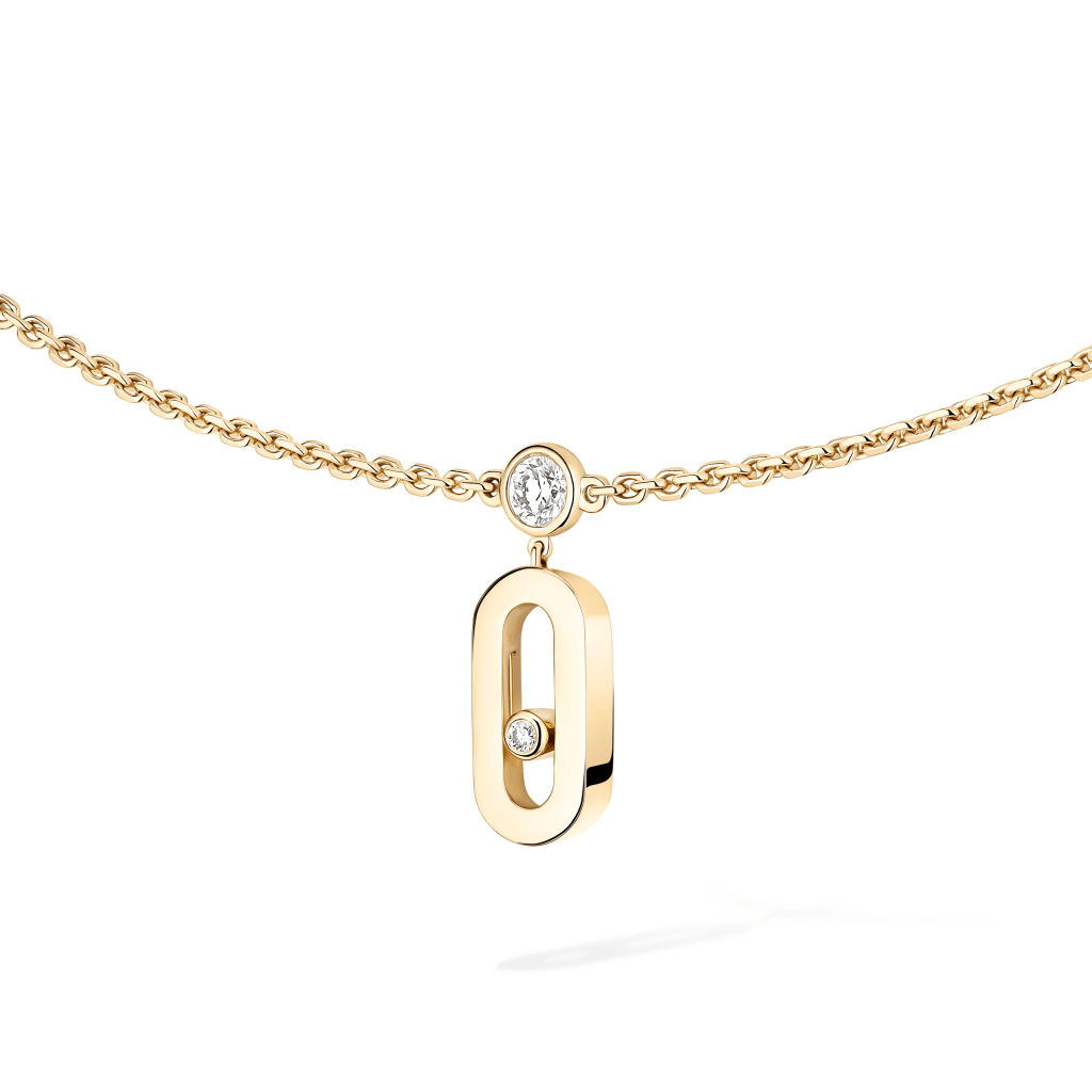 Messika Move Uno collier geelgoud met diamant - 14588-YG - #3 Messika Move Uno collier geelgoud met diamant - 14588-YG - #3