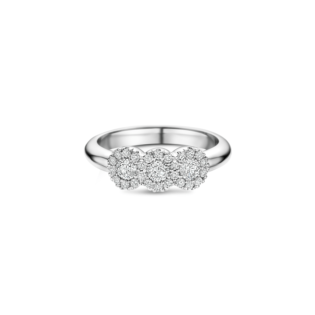 Schaap en Citroen Diamonds ring witgoud met diamant - #3 Schaap en Citroen Diamonds ring witgoud met diamant - #3