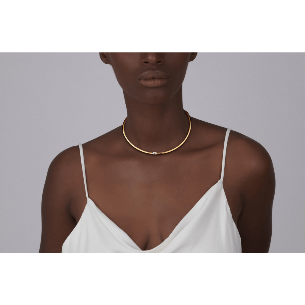 Schaap en Citroen Diamonds collier roodgoud met diamant - #3 Schaap en Citroen Diamonds collier roodgoud met diamant - #3