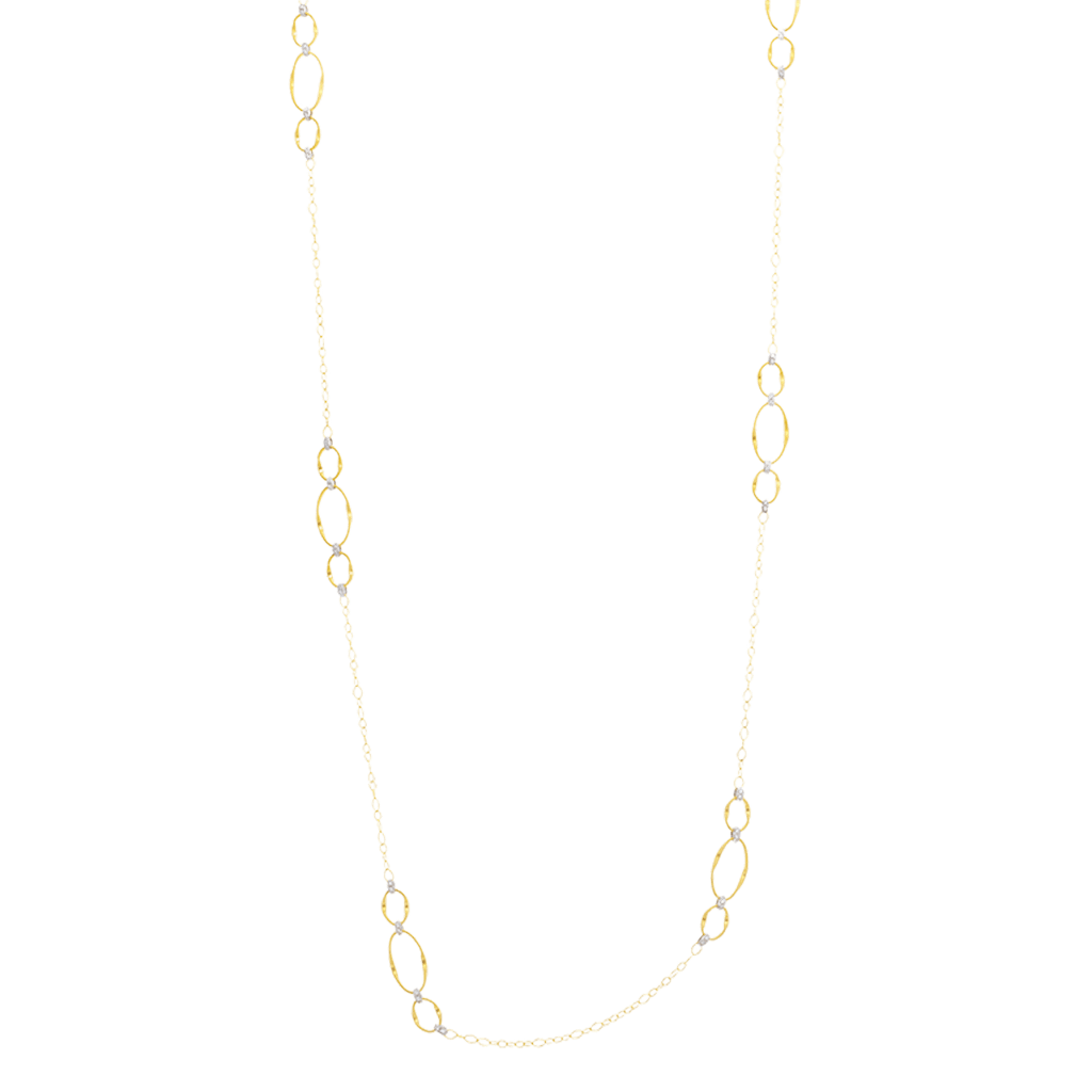 Marco Bicego Marrakech collier geelgoud met diamant - CG774-B2 - #1 Marco Bicego Marrakech collier geelgoud met diamant - CG774-B2 - #1