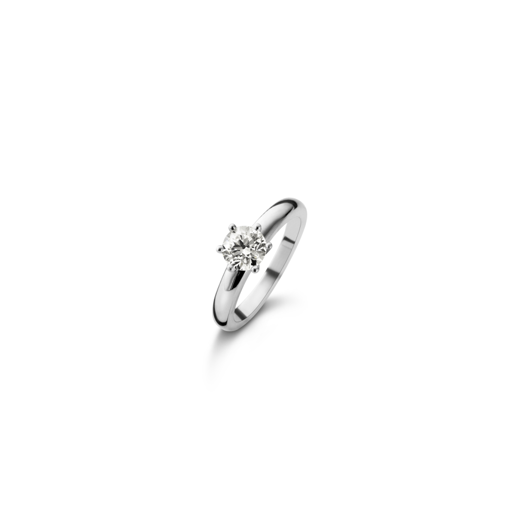 Schaap en Citroen Diamonds ring witgoud met diamant - #1 Schaap en Citroen Diamonds ring witgoud met diamant - #1