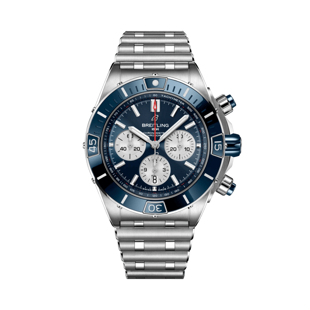 Breitling Super Chronomat B01 Blue Ring 44mm - AB0136161C1A1 - #1 Breitling Super Chronomat B01 Blue Ring 44mm - AB0136161C1A1 - #1