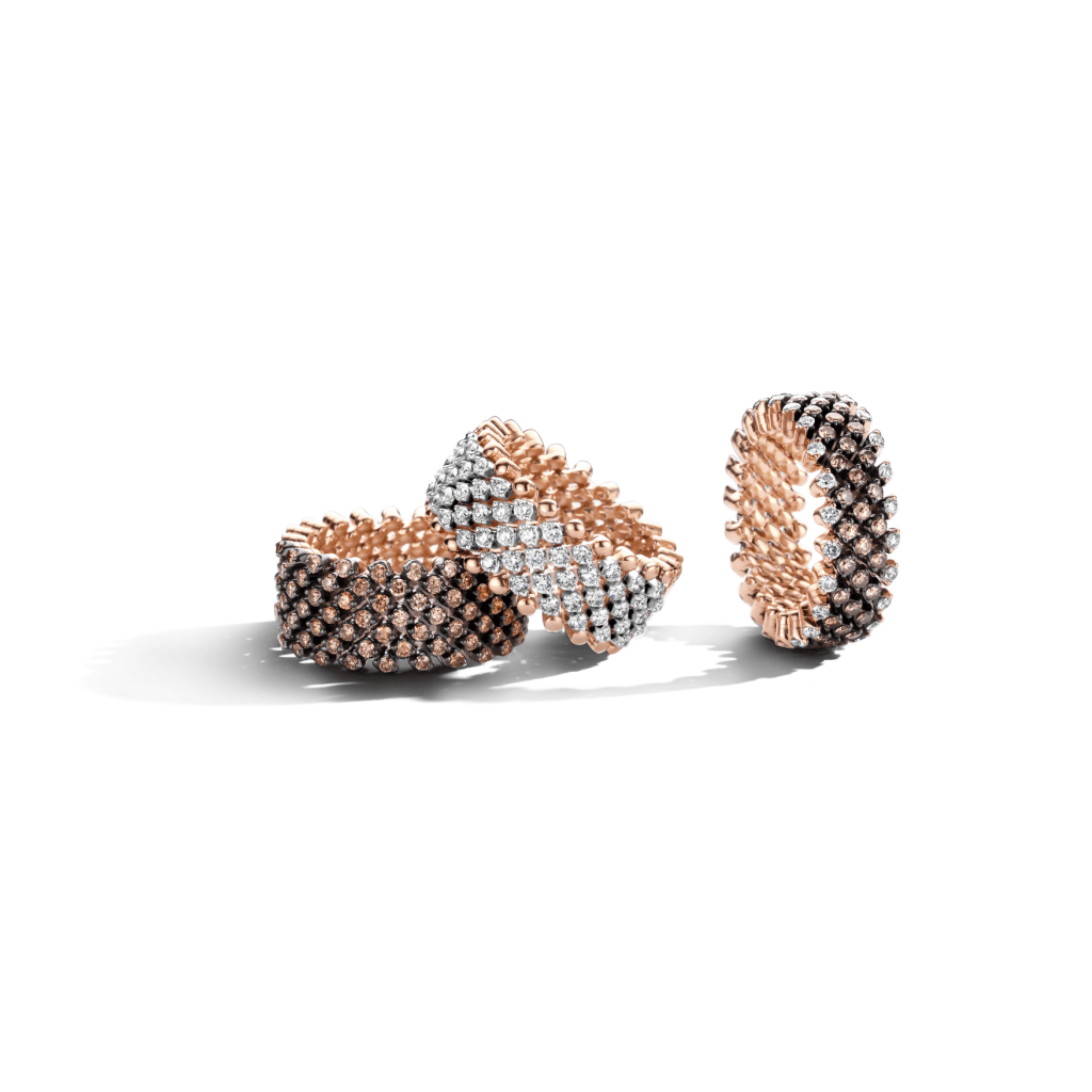 Serafino Consoli Brevetto Classic ring roodgoud met diamant - RMS7HM2RWGWD - #2 Serafino Consoli Brevetto Classic ring roodgoud met diamant - RMS7HM2RWGWD - #2