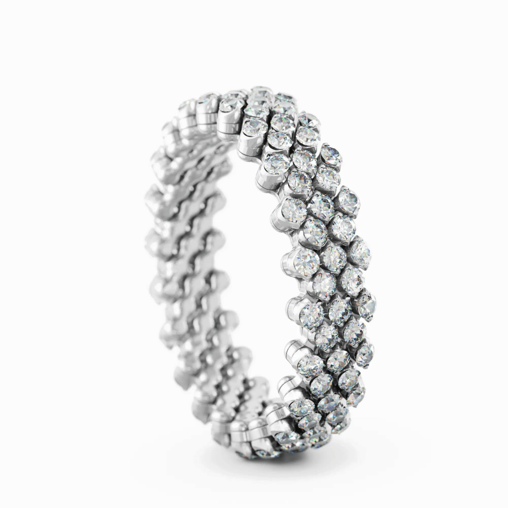 Serafino Consoli Brevetto Classic ring witgoud met diamant - RMS5F2WGWD - #4 Serafino Consoli Brevetto Classic ring witgoud met diamant - RMS5F2WGWD - #4
