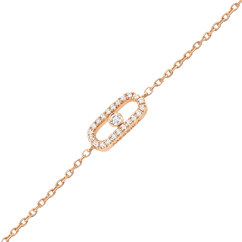 Messika Move Uno armband roodgoud met diamant - 12075-PG - #2