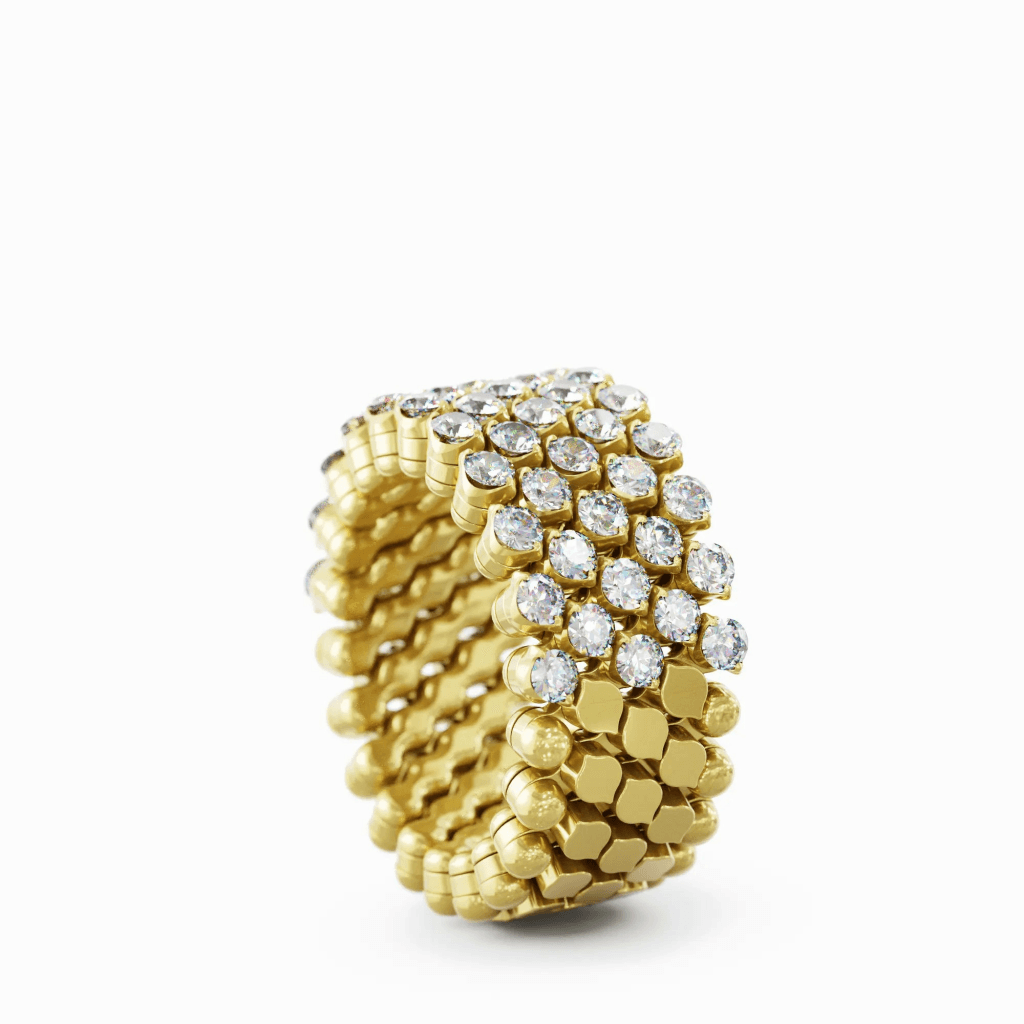 Serafino Consoli Brevetto Classic ring geelgoud met diamant - RMS5H2YGWD - #3 Serafino Consoli Brevetto Classic ring geelgoud met diamant - RMS5H2YGWD - #3