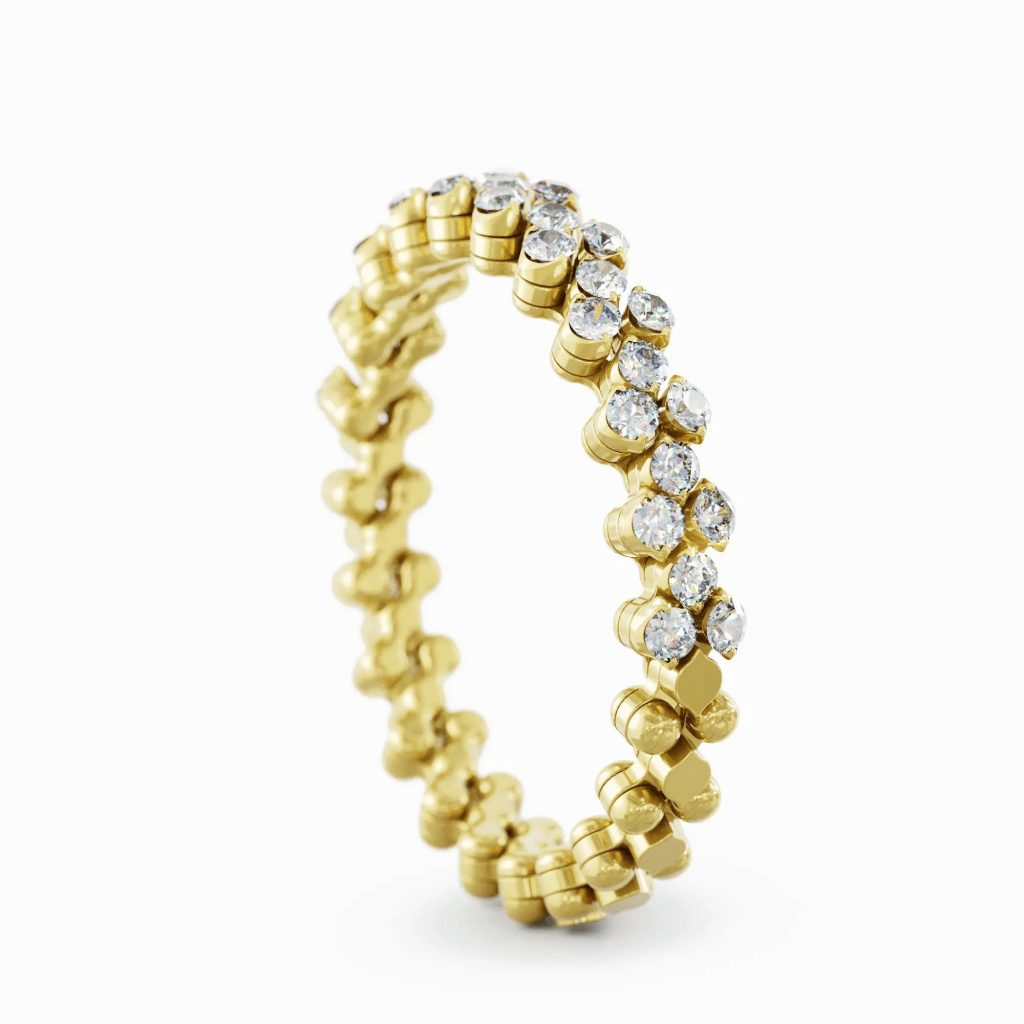 Serafino Consoli Brevetto Classic ring geelgoud met diamant - RMS3H2YGWD - #5 Serafino Consoli Brevetto Classic ring geelgoud met diamant - RMS3H2YGWD - #5