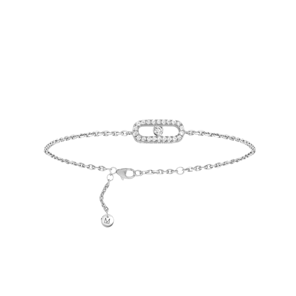 Messika Move Uno armband witgoud met diamant - 12075-WG - #1 Messika Move Uno armband witgoud met diamant - 12075-WG - #1