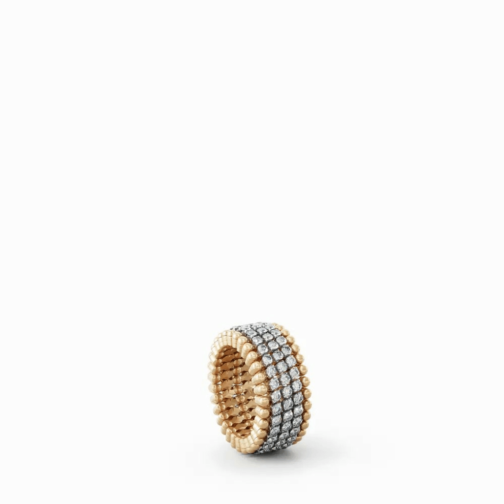 Serafino Consoli Serafino Classic armband roodgoud met diamant - S.RB5M2RWGWD - #2 Serafino Consoli Serafino Classic armband roodgoud met diamant - S.RB5M2RWGWD - #2