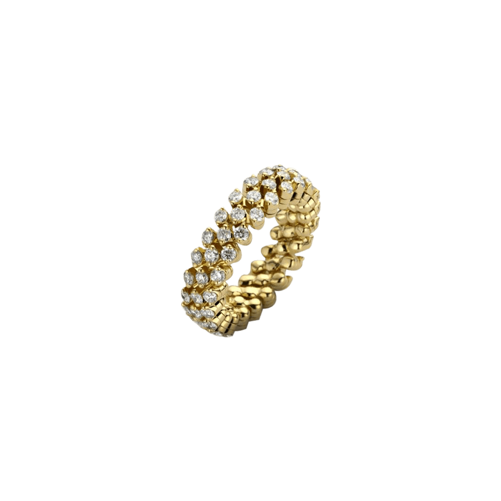 Serafino Consoli Brevetto Classic ring geelgoud met diamant - RMS3F2YGWD - #5 Serafino Consoli Brevetto Classic ring geelgoud met diamant - RMS3F2YGWD - #5