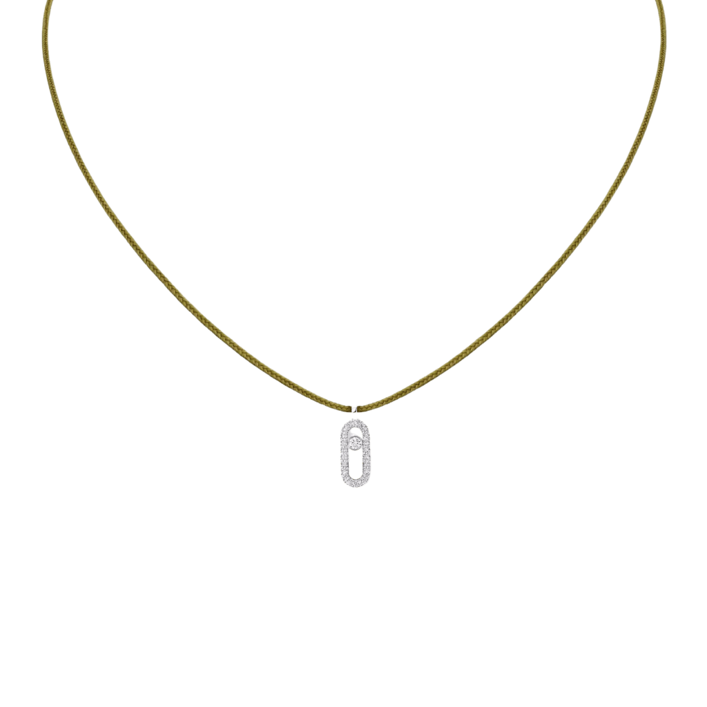 Messika Cares collier witgoud met diamant - 14103-WG - #1 Messika Cares collier witgoud met diamant - 14103-WG - #1