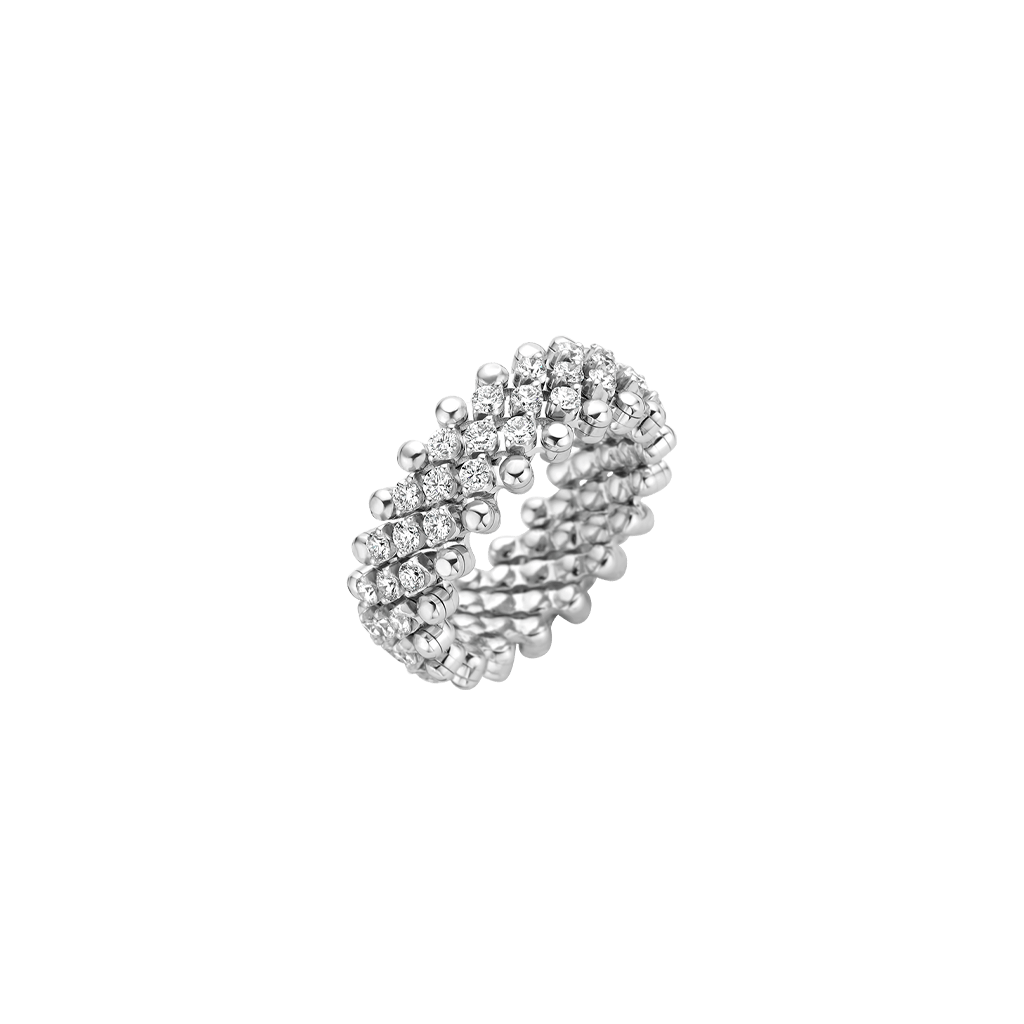 Serafino Consoli Brevetto Classic ring witgoud met diamant - RMS5M4WGWD - #4 Serafino Consoli Brevetto Classic ring witgoud met diamant - RMS5M4WGWD - #4