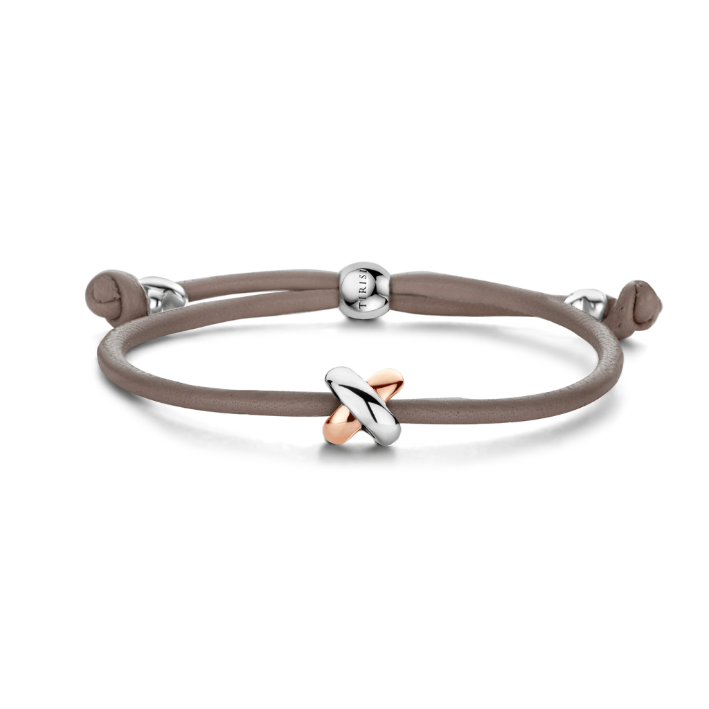 Tirisi Moda Kisses armband geelgoud - TM2130LE(2P) - #1 Tirisi Moda Kisses armband geelgoud - TM2130LE(2P) - #1
