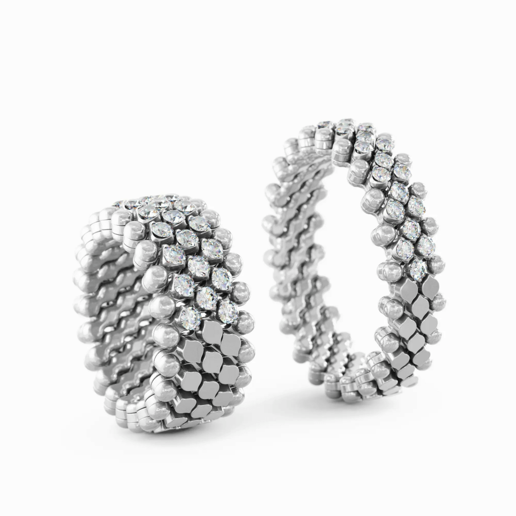 Serafino Consoli Brevetto Classic ring witgoud met diamant - RMS5HM2WGWD - #3 Serafino Consoli Brevetto Classic ring witgoud met diamant - RMS5HM2WGWD - #3