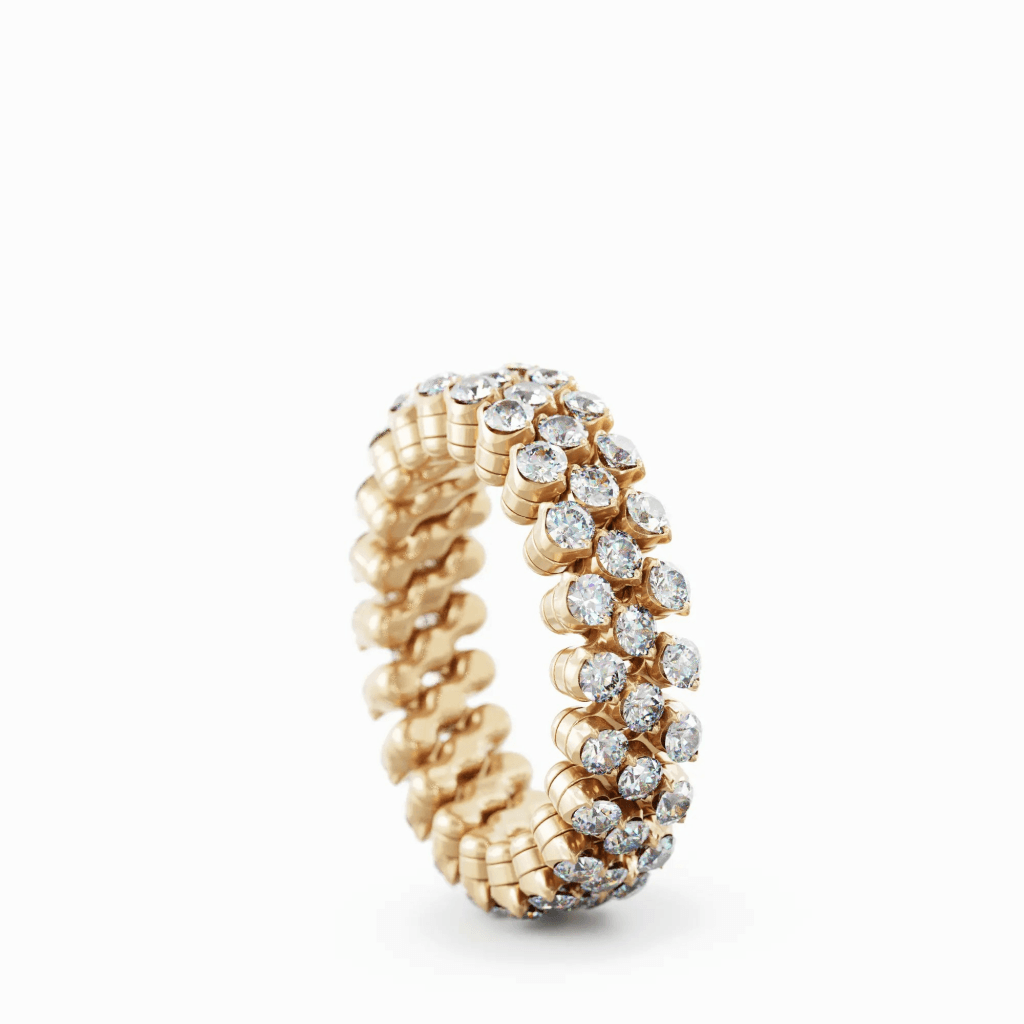 Serafino Consoli Brevetto Classic ring roodgoud met diamant - RMS3F2RGWD - #4 Serafino Consoli Brevetto Classic ring roodgoud met diamant - RMS3F2RGWD - #4