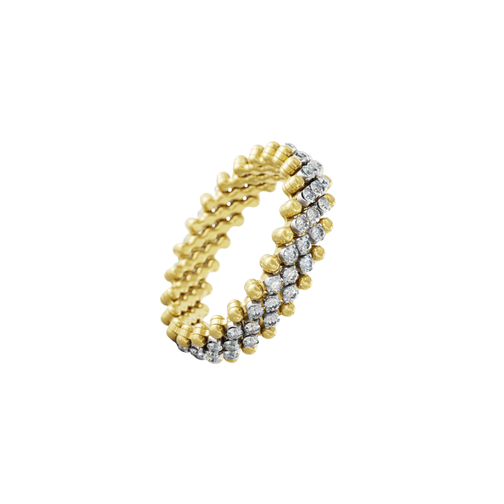 Serafino Consoli Brevetto Classic ring geelgoud met diamant - RMS5M2YWGWD - #2 Serafino Consoli Brevetto Classic ring geelgoud met diamant - RMS5M2YWGWD - #2