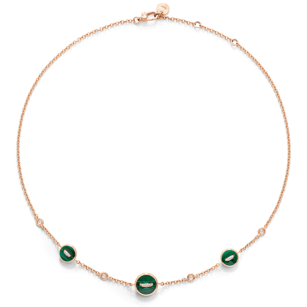 Pomellato Pom Pom Dot collier roodgoud met diamant - PCC6030 O7000 BMPMY - #2 Pomellato Pom Pom Dot collier roodgoud met diamant - PCC6030 O7000 BMPMY - #2