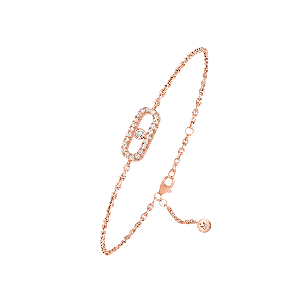 Messika Move Uno armband roodgoud met diamant - 12075-PG - #3