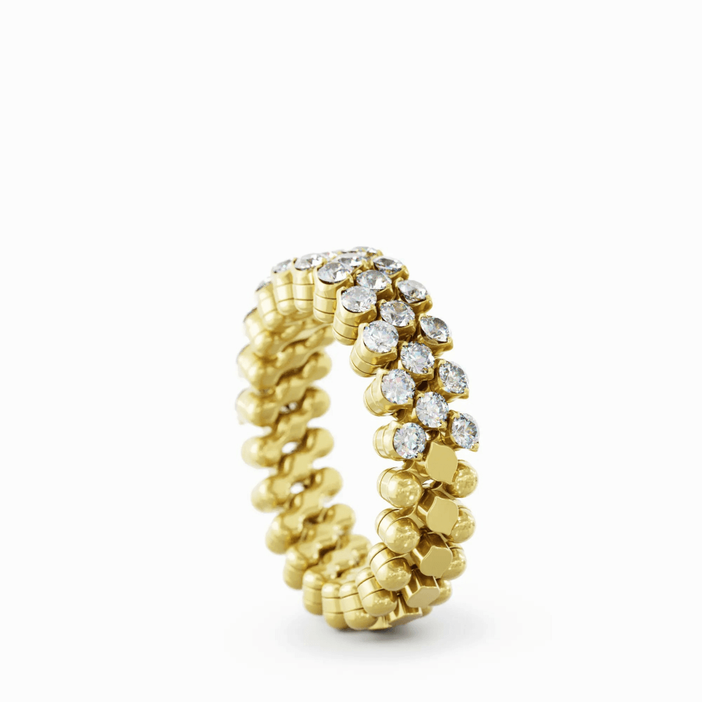 Serafino Consoli Brevetto Classic ring geelgoud met diamant - RMS3H2YGWD - #3 Serafino Consoli Brevetto Classic ring geelgoud met diamant - RMS3H2YGWD - #3