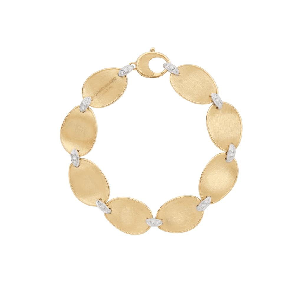 Marco Bicego Lunaria Diamonds armband geelgoud met diamant - BB2893-B - #1 Marco Bicego Lunaria Diamonds armband geelgoud met diamant - BB2893-B - #1