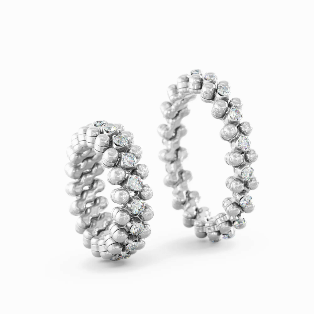 Serafino Consoli Brevetto Classic ring witgoud met diamant - RMS3M4WGWD - #4 Serafino Consoli Brevetto Classic ring witgoud met diamant - RMS3M4WGWD - #4