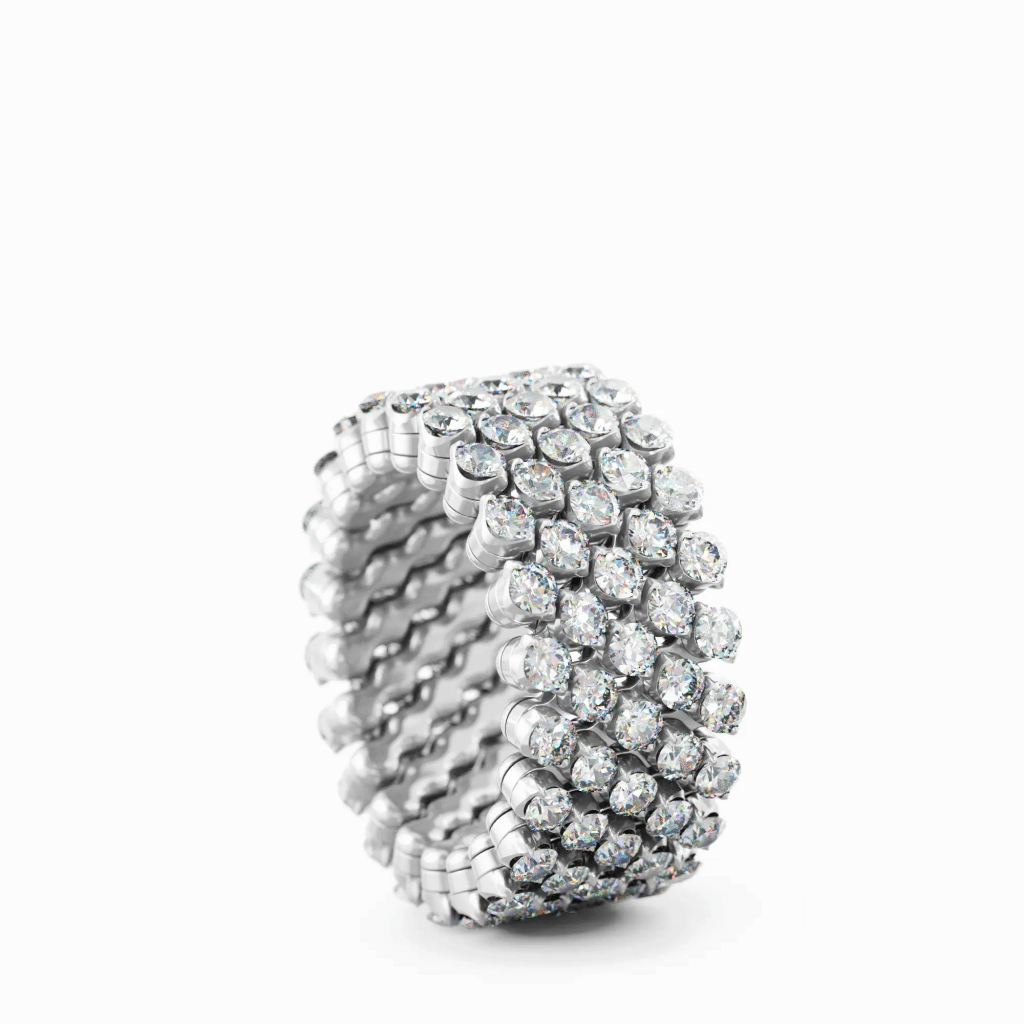 Serafino Consoli Brevetto Classic ring witgoud met diamant - RMS5F2WGWD - #2 Serafino Consoli Brevetto Classic ring witgoud met diamant - RMS5F2WGWD - #2