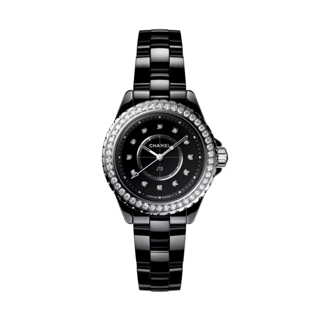 CHANEL J12 Black Diamond Bezel & Indicators 33mm - H6419 - #1 CHANEL J12 Black Diamond Bezel & Indicators 33mm - H6419 - #1