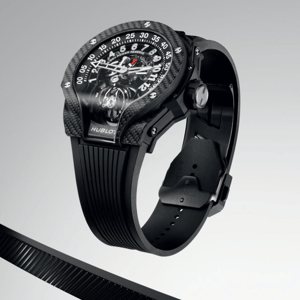 Hublot Mp 13 Tourbillon Bi-Axis Retrograde Black Carbon 44mm - 913.YT.1170.RX - #2 Hublot Mp 13 Tourbillon Bi-Axis Retrograde Black Carbon 44mm - 913.YT.1170.RX - #2