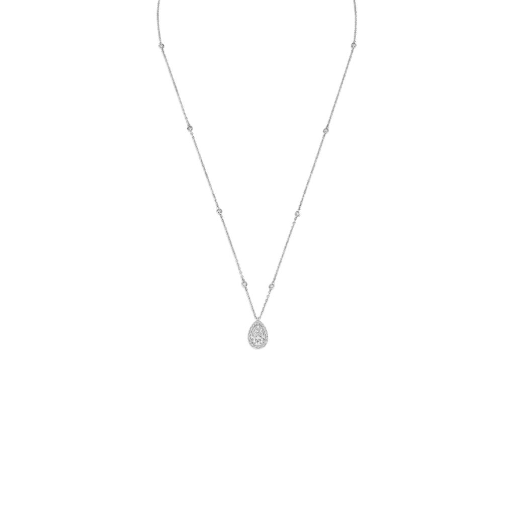 Schaap en Citroen Diamonds collier witgoud met diamant - #1 Schaap en Citroen Diamonds collier witgoud met diamant - #1