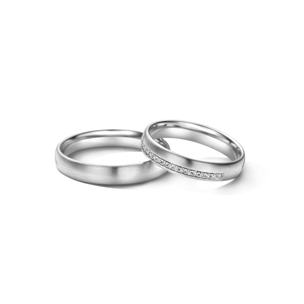 Trouwring Classic Love Collection witgoud - 246961 - #6 Trouwring Classic Love Collection witgoud - 246961 - #6