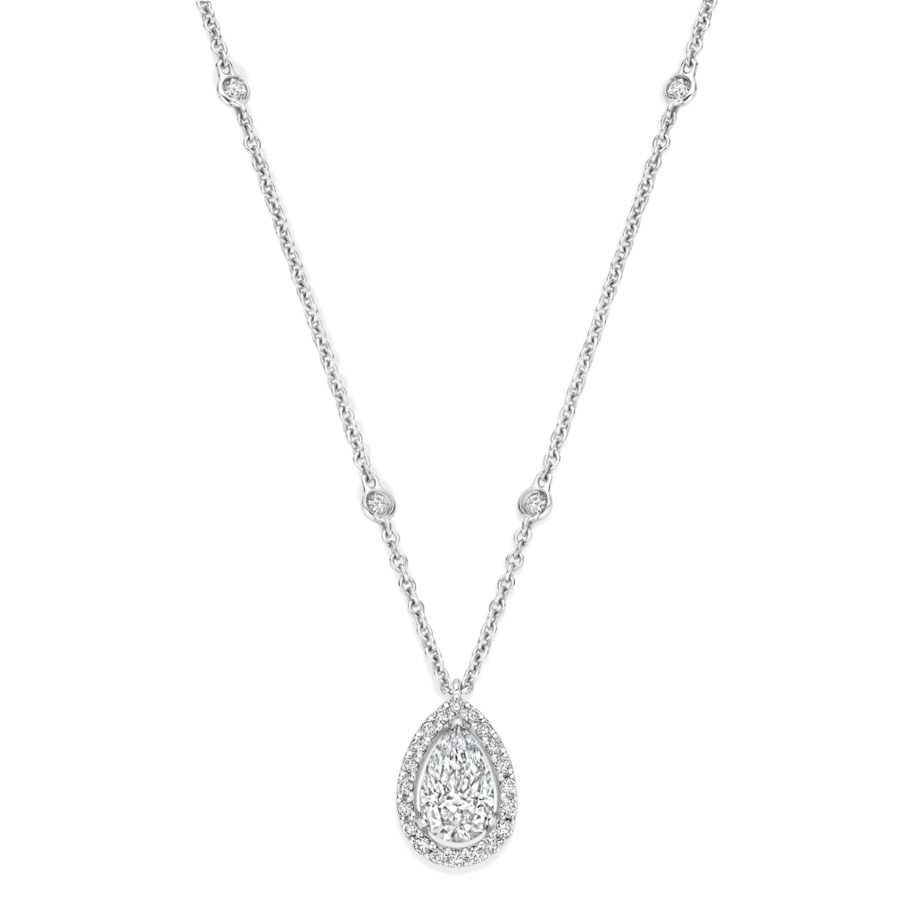 Schaap en Citroen Diamonds collier witgoud met diamant - #2 Schaap en Citroen Diamonds collier witgoud met diamant - #2