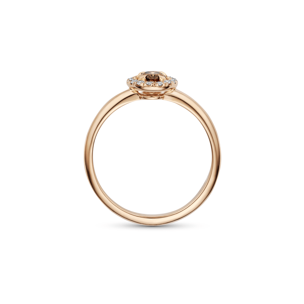 Schaap en Citroen Diamonds ring roodgoud met diamant - #4 Schaap en Citroen Diamonds ring roodgoud met diamant - #4