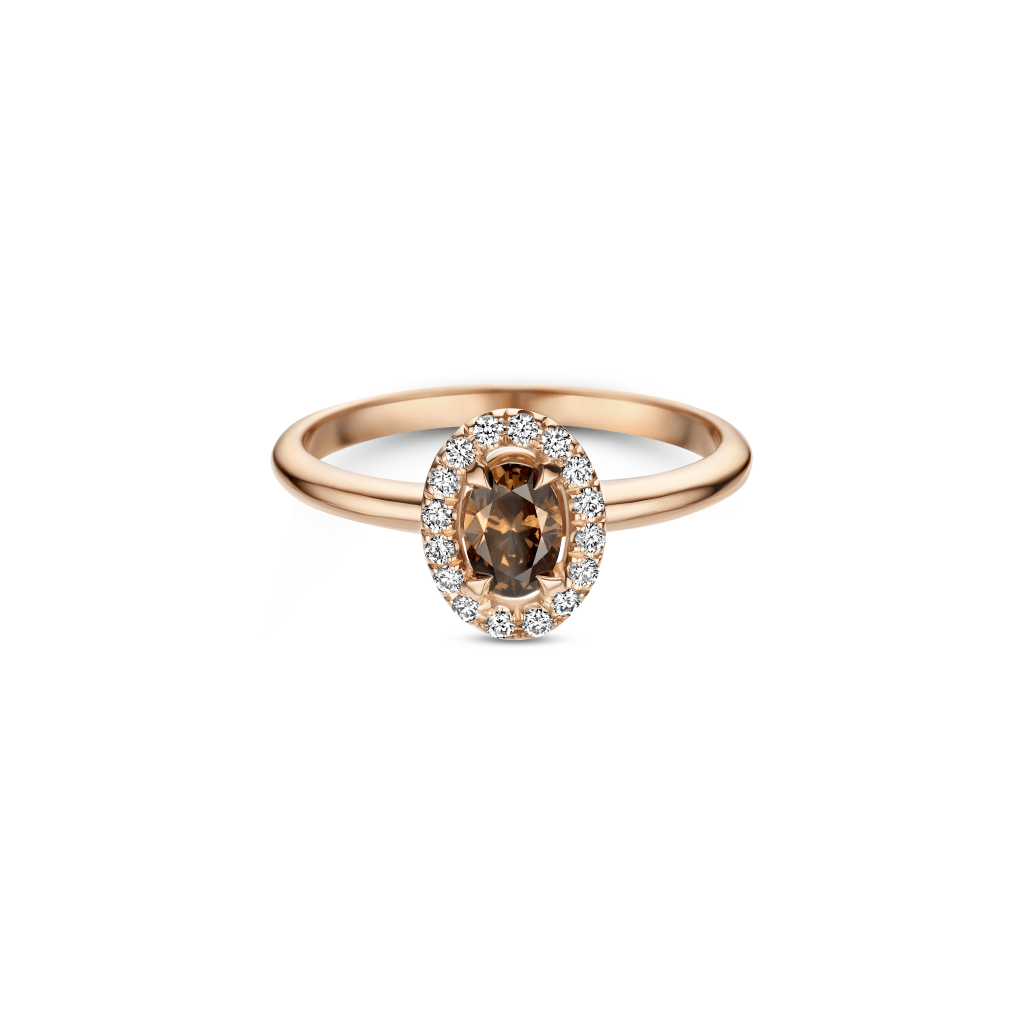 Schaap en Citroen Diamonds ring roodgoud met diamant - #3 Schaap en Citroen Diamonds ring roodgoud met diamant - #3